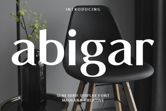 Abigar: Elegant Serif Font