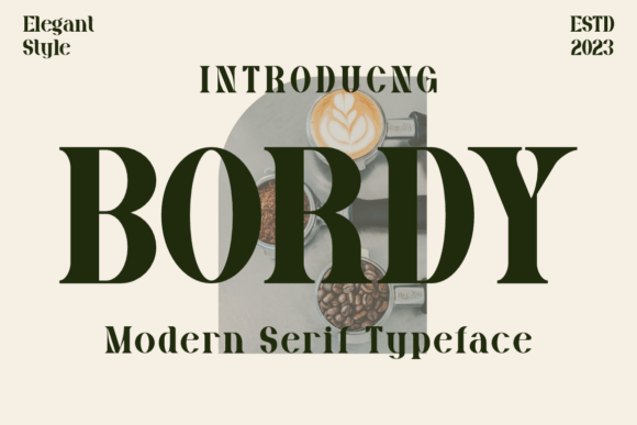 Bordy: A Serif Font for Editorial Excellence