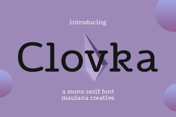 Clovka: A Serif Font for Bold Campaigns
