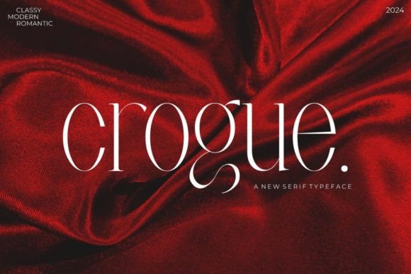 Crogue: A Serif Font for Elegant Design