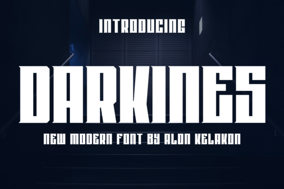 Darkines: A Bold Serif for Real-World Design