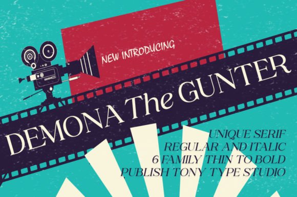 Demona the Gunter: A Bold Serif for Real Projects