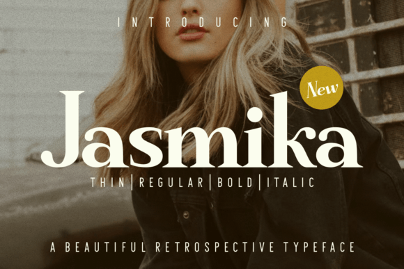 Jasmika: A Serif Font for Timeless Design