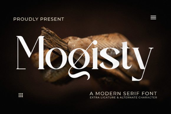 Mogisty: A Premium Serif Font