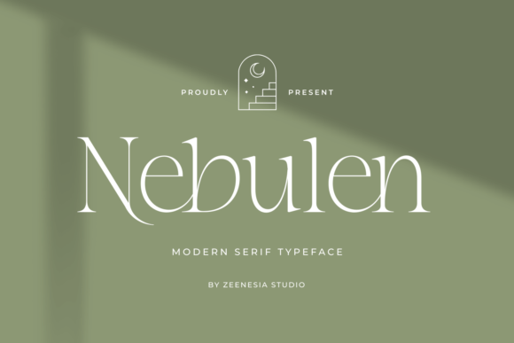 Nebulen: A Romantic Serif Font for Makers