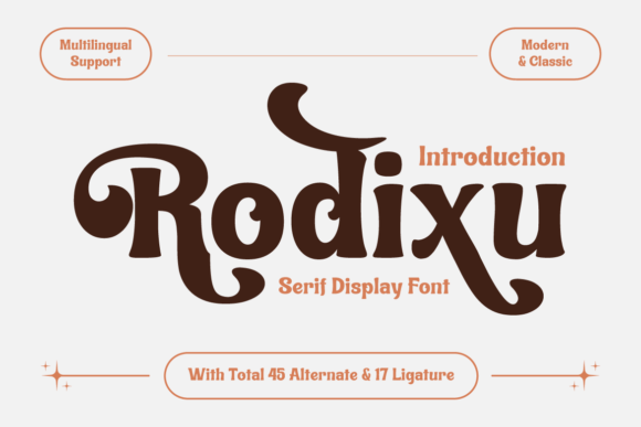 Rodixu: A Bold Serif for Real-World Design
