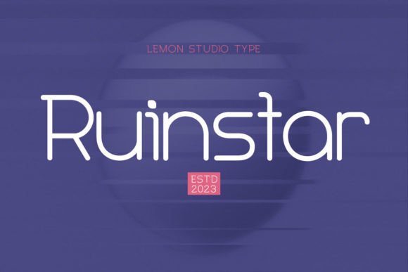 Ruinstar: A Bold Serif for Creative Projects