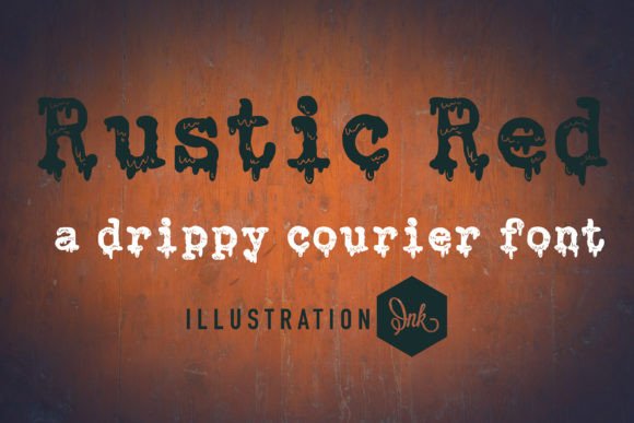 Rustic Red Font for Business Branding