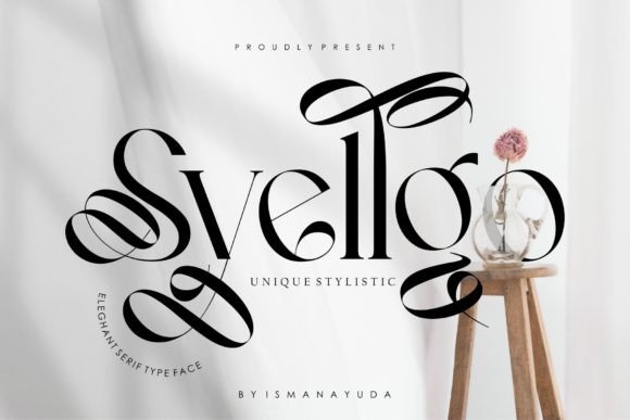 Syellgo: A Serif Font for Creative Projects
