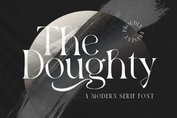 The Doughty: A Luxurious Serif Font for Business Branding