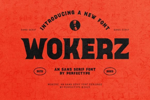 Wokerz: A Serif Font for Creative Web Design