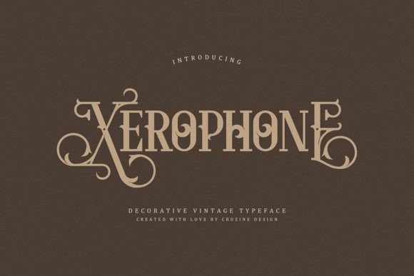 Xerophone: A Serif Font for Elegant Web Design